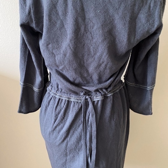 Anthropologie Par Such Grey Terry Cloth Dress 6 - Picture 4 of 7
